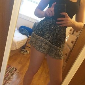 Bohemian style shorts